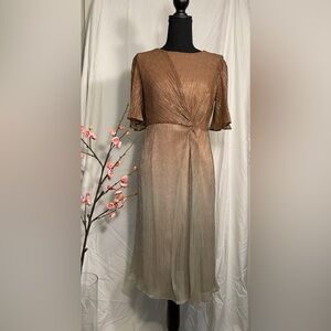 Taylor Rose Gold Ombré Cocktail Dress